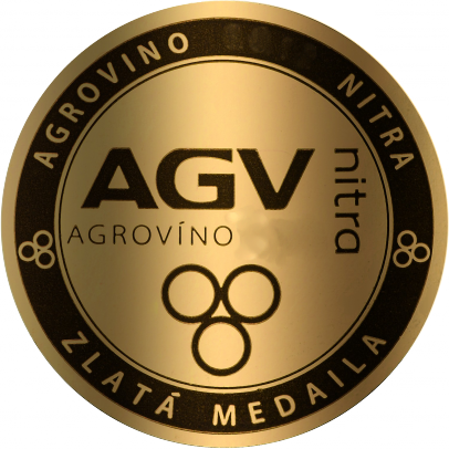 Agrovíno Nitra 2017 - gold medal