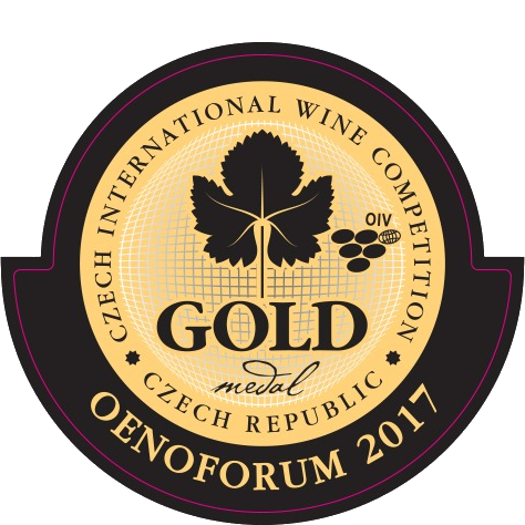 Oenoforum 2017 - Slavkov u Brna - zlatá medaila