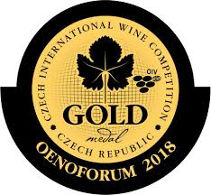Oenoforum 2018 - Brno - zlatá medaila