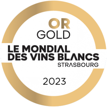 Gold medal - Le Mondial des Vins Blancs Strasbourg 2023