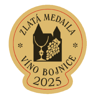 Zlatá medaila " Víno Bojnice 2025 "