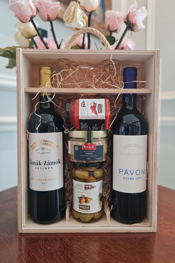Darčekový balík s vínom 